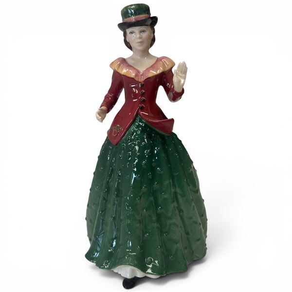 Royal Doulton "Holly" Bone China Figurine (HN 3647) -  Modelled by Nada M. Pedley - 8" Tall