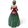 Image 2 : Royal Doulton "Holly" Bone China Figurine (HN 3647) -  Modelled by Nada M. Pedley - 8" Tall