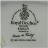 Image 3 : Royal Doulton "Holly" Bone China Figurine (HN 3647) -  Modelled by Nada M. Pedley - 8" Tall
