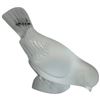 Image 1 : Lalique Frosted Crystal "Sparrow (Moineau Hardi)" Figurine - Signed Lalique France -  4" Long