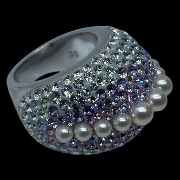 Swarovski Crystal "Calista" Ring - Size 7 - Original Box - Appears to be unworn