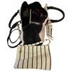 Image 3 : Betsy Johnson Pink Quilted Rose Patterned Satchel with Large Bow - Complete with Shoulder Chain