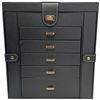 Image 3 : Portable Jewelry Chest - Like New - 7" x 12" x 13" tall