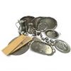 Image 1 : Group of Danish, German and North American Pewter (Napkin Rings, Shot Glasses, Trays and more)