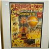 Image 2 : Framed Art Card Triptych of Vintage French Images "Les Prévoyants de l'Avenir, Josephine Baker, & Am