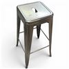 Image 2 : 30" Tall Metal Stool