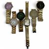 Image 1 : 6 Anne Klein Gold-Tone Wrist Watches - Like New  - Largest Face is 34mm
