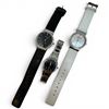 Image 1 : 3 Skagen Ladies Wrist Watches - 2 Have Leather Bands - Gently Worn - Largest face is 32mm