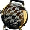 Image 4 : 2 Swarovski Wrist Watches with Leather Bands - Largest Face is 40mm - Very Gently Worn