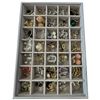 Image 2 : 100 Pairs of Quality Fashion Earrings Pierced Ears * 2 Jewel Boxes & 2 Trays - Excellent Condition -