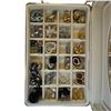 Image 4 : 100 Pairs of Quality Fashion Earrings Pierced Ears * 2 Jewel Boxes & 2 Trays - Excellent Condition -