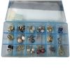 Image 5 : 100 Pairs of Quality Fashion Earrings Pierced Ears * 4 Containers - Excellent Condition - Approximat