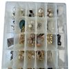 Image 3 : 100 Pairs of Quality Fashion Earrings Pierced Ears * 1 Tray & 2 Containers - Excellent Condition - A