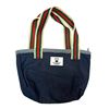 Image 2 : Original Paul Johnny Wearable Art Tote Bag (Butterfly design)- Hand Stitched Flannel & Denim- First 