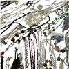 Image 6 : 35 Good Quality Necklaces  - Majority are Like-New - Variety of Materials -2 Sorting Container - App