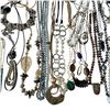 Image 3 : 35 Good Quality Necklaces  - Majority are Like-New - Variety of Materials -2 Sorting Container - App
