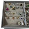 Image 3 : 60 Quality Fashion Rings in Glass Topped Box (Variety of Materials)