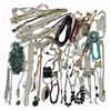 Image 1 : 35 Good Quality Necklaces  - Majority are Like-New - Variety of Materials -2 Sorting Container - App