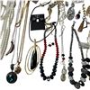 Image 3 : 35 Good Quality Necklaces  - Majority are Like-New - Variety of Materials -2 Sorting Container - App