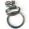 Image 2 : 20 Pieces of Quality Fashion Jewelry with "Brighton" or "Jenny Bird" Logo - Like New