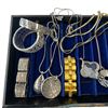 Image 6 : 20 Pieces of Quality Fashion Jewelry with "Brighton" or "Jenny Bird" Logo - Like New