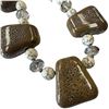 Image 3 : 3 Hand Crafted Statement Necklaces from Yukon Craftsmen - Longest is 32" (Materials include Silver C
