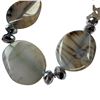 Image 5 : 3 Hand Crafted Statement Necklaces from Yukon Craftsmen - Longest is 32" (Materials include Silver C