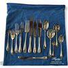 Image 2 : 176 Piece Set of Birks Regency "Queen Mary" Silverplated Flatware (13 Piece Place Settings for 12 Pe