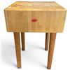Image 2 : Wood Welded Maple Butcher Block by Michigan Maple, Sault Ste Marie, Ontario (24" x 24" x 35 "tall - 