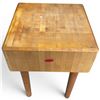 Image 3 : Wood Welded Maple Butcher Block by Michigan Maple, Sault Ste Marie, Ontario (24" x 24" x 35 "tall - 