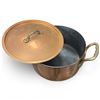 Image 2 : 1981 Coventry Copper 5 Litre Lidded Pot with Brass Handles - Nickel or Tin-Lined Copper, Made in Mon