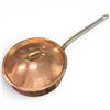 Image 2 : 1981 Coventry Copper 24cm Deep Lidded Sautee Pan with Brass Handles - Nickel or Tin-Lined Copper, Ma