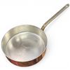 Image 3 : 1981 Coventry Copper 24cm Deep Lidded Sautee Pan with Brass Handles - Nickel or Tin-Lined Copper, Ma