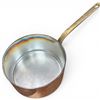 Image 2 : 1981 Coventry Copper 20cm  Lidded Pot with Brass Handles - 2.5mm thick, nickel lined, made in Montre