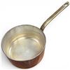 Image 2 : 1981 Coventry Copper 16cm  Lidded Pot with Brass Handles - 2.5mm thick, nickel lined, made in Montre