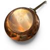 Image 2 : 1981 Coventry Copper 24cm Sauté Pan with Brass Handles - 2.5mm thick, nickel lined, made in Montreal