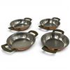 Image 1 : 4 Copper Plated Gratin Dishes - 18/10 Stainless Steel by Spring Switzerland
