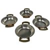 Image 2 : 4 Copper Plated Gratin Dishes - 18/10 Stainless Steel by Spring Switzerland