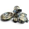 Image 1 : Group of Stainless Steel Pans & Kitchenware - Utensils, 20" Mixing Bowl, Lidded Pots & More - Most B