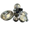 Image 2 : Group of Stainless Steel Pans & Kitchenware - Utensils, 20" Mixing Bowl, Lidded Pots & More - Most B