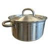 Image 8 : Group of Stainless Steel Pans & Kitchenware - Utensils, 20" Mixing Bowl, Lidded Pots & More - Most B