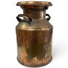 Image 1 : Vintage Copper Milk Can with Lid (16" Tall X 10" Diameter)