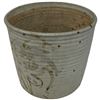 Image 4 : 3 Copper & Brass and 1 Art Pottery Planters (Largest is: 10" tall x 12" diameter)