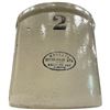 Image 2 : 2 Gallon Medalta Stoneware Crock & Smaller Crock with No Name - No Lids