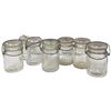 Image 4 : Collection of 16 Ball, Perfect Seal & Other Mason Jars with Wire Bail Closures