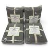 Image 3 : 4 New King Size  L.L.Bean Matelassé Shams (Gray)- 100% Prewashed Cotton - Retail $74.95 each