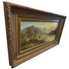 Image 4 : Original Scottish School Oil Painting - Believed to be of Kilchurn Castle, Loch Awe, Scotland - Sign