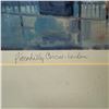 Image 3 : Allan W. Edwards "Piccadilly Circus - London" Ltd. Editon Print #304/350 * COA on reverse (Frame dim