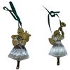 Image 1 : 997 & 1998 Swarovski Crystal Angel Musicians Christmas Ornaments with Original  Boxes