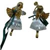 Image 2 : 997 & 1998 Swarovski Crystal Angel Musicians Christmas Ornaments with Original  Boxes